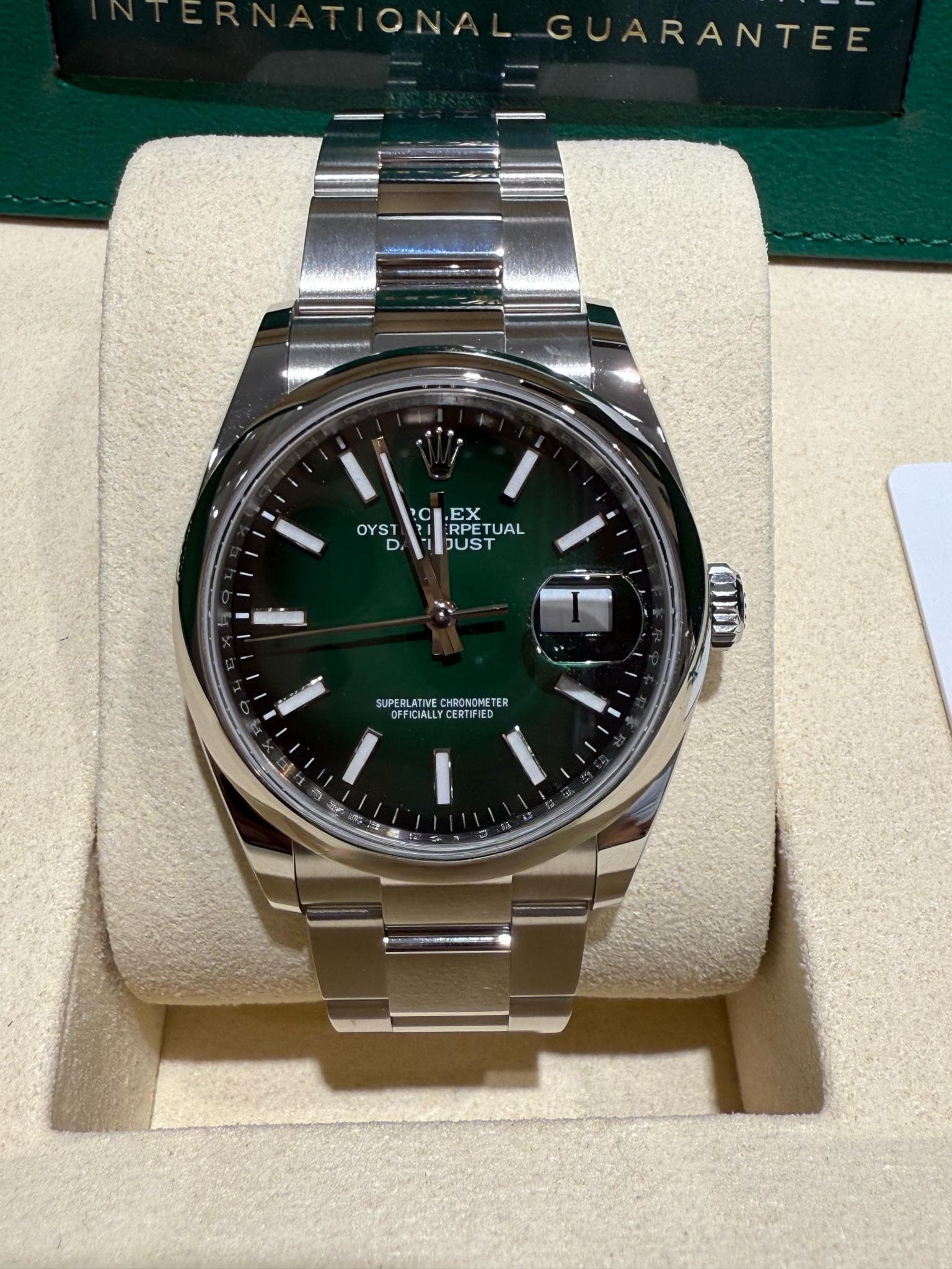 Rolex Datejust 36 – Ref. 126200 LC100, Gut – Bild 2/11