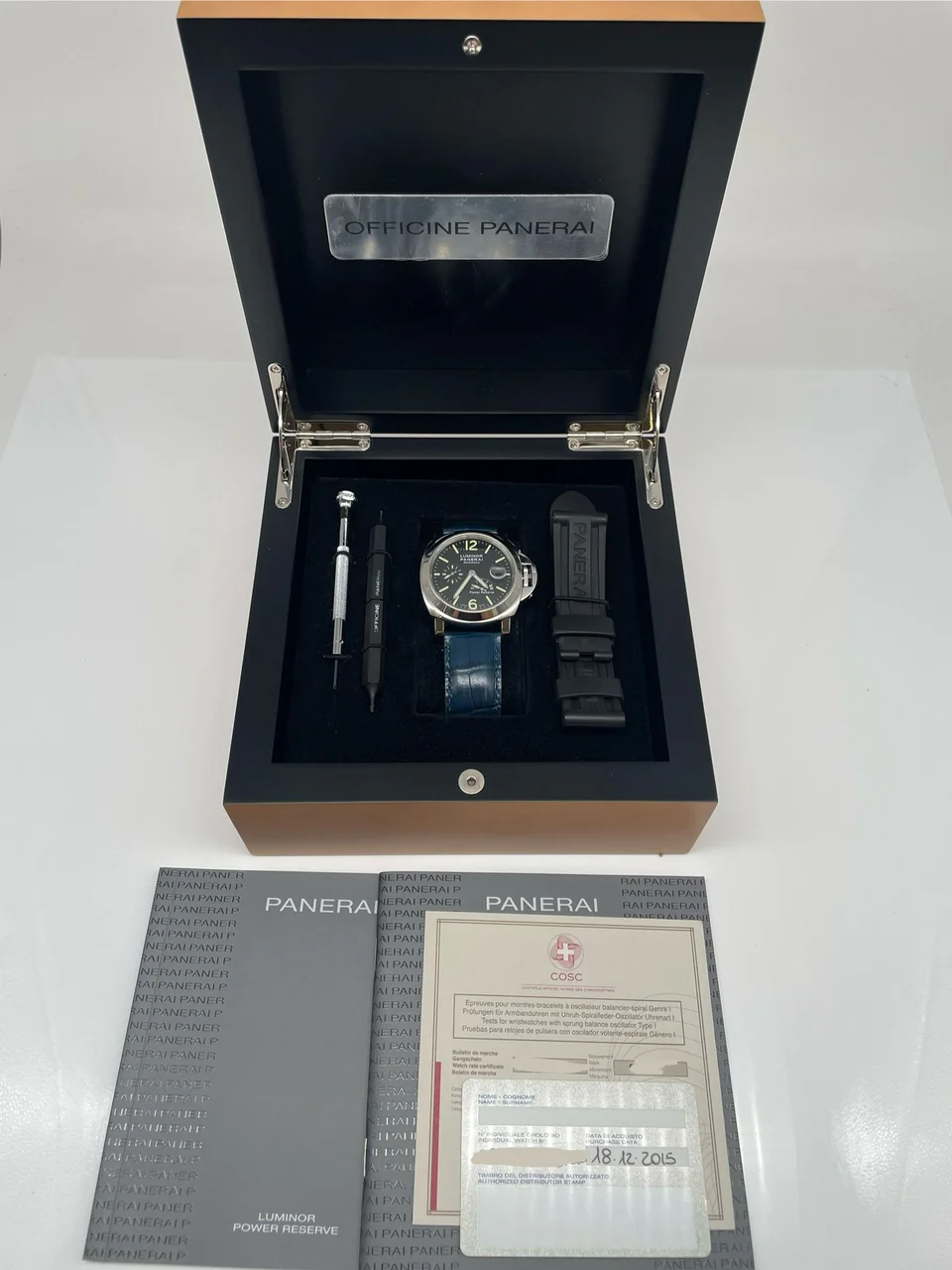 Panerai Luminor – Ref. PAM00090, Sehr gut – 9/10