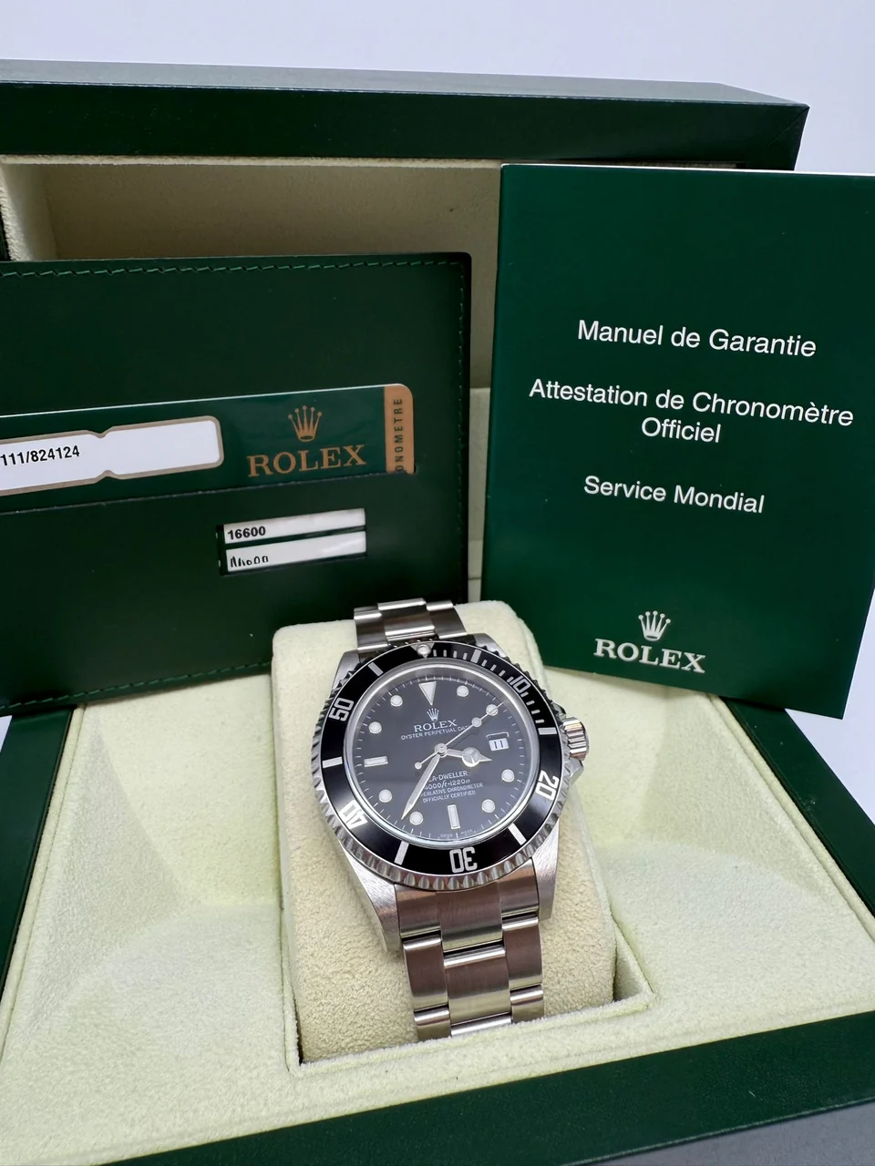 Rolex Sea-Dweller – Ref. 16600, Sehr gut – 10/10