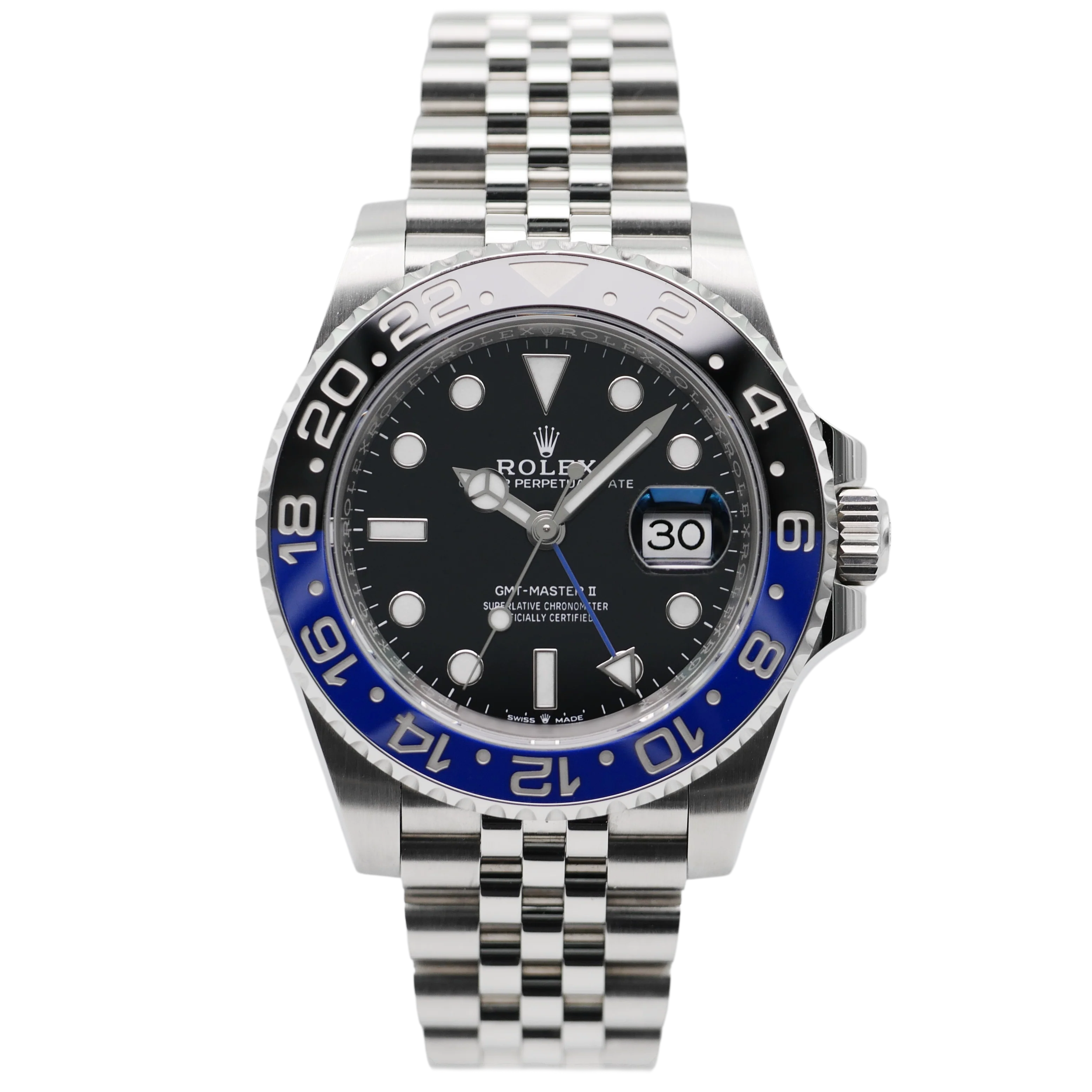Rolex GMT-Master II – Ref. 126710BLNR, Sehr gut – 1/12