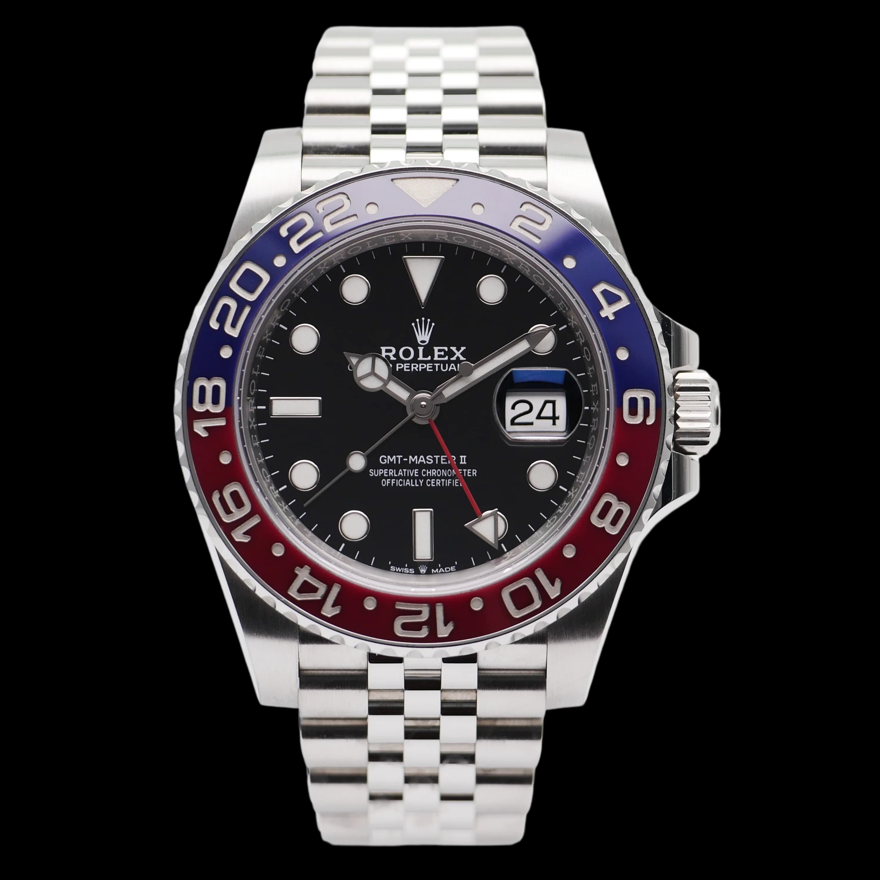 Rolex GMT-Master II – Ref. 126710BLRO, very good – Image 1/10