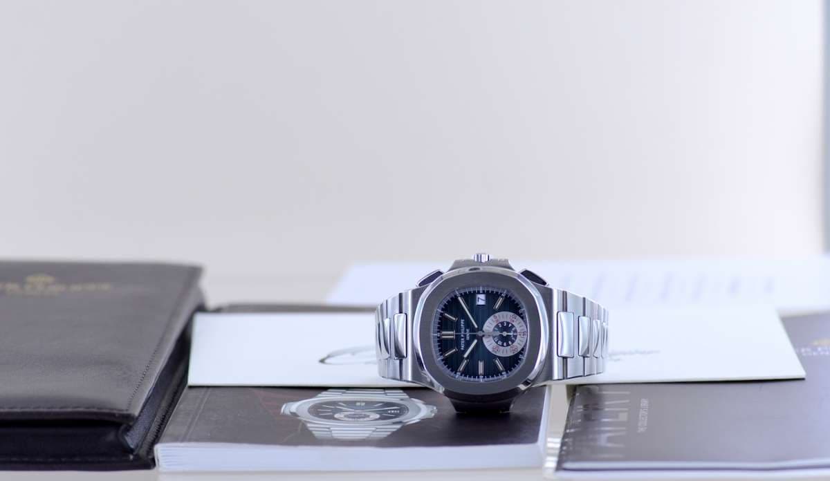 Patek Philippe Chronograph – Ref. 5980/1A-001, Sehr gut – Bild 2/3