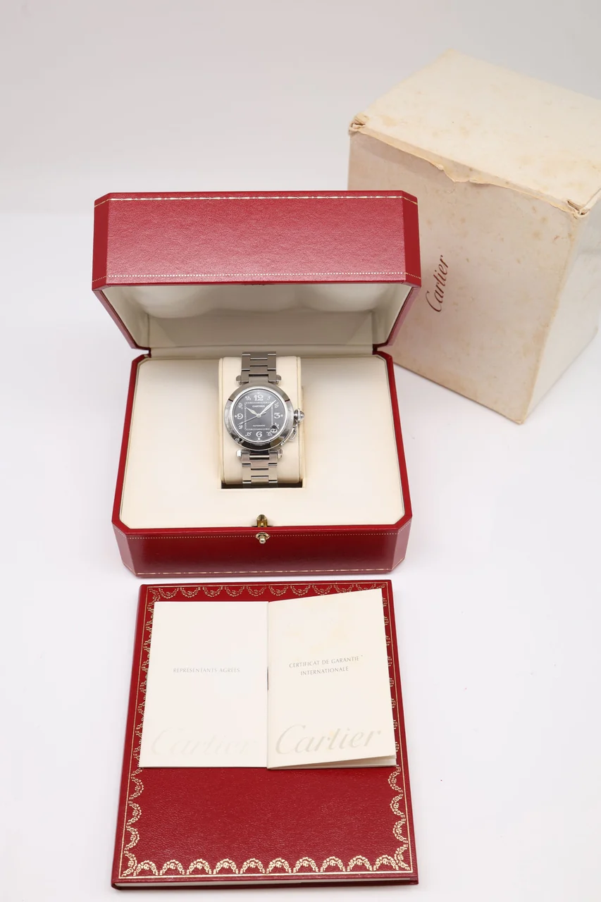 Cartier Pasha – Ref. W31043M7, very good – 10/10