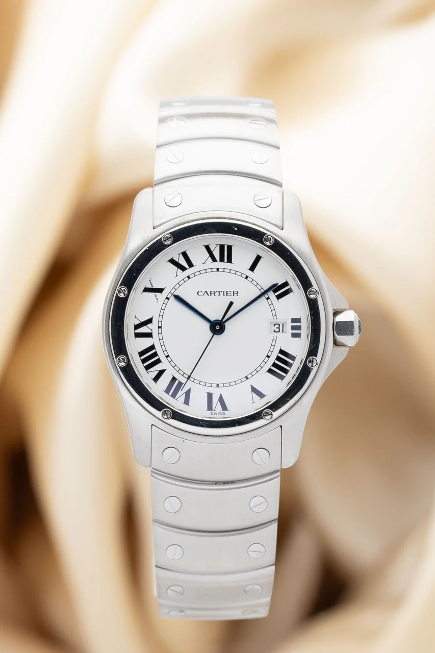 Cartier Santos de Cartier – Ref. W20027K1, Sehr gut – Bild 1/9