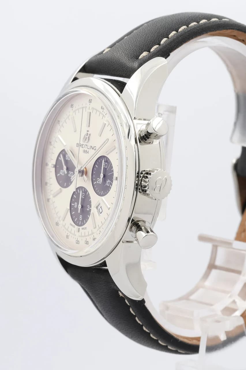 Breitling Transocean – Ref. AB0152, very good – Image 2/9