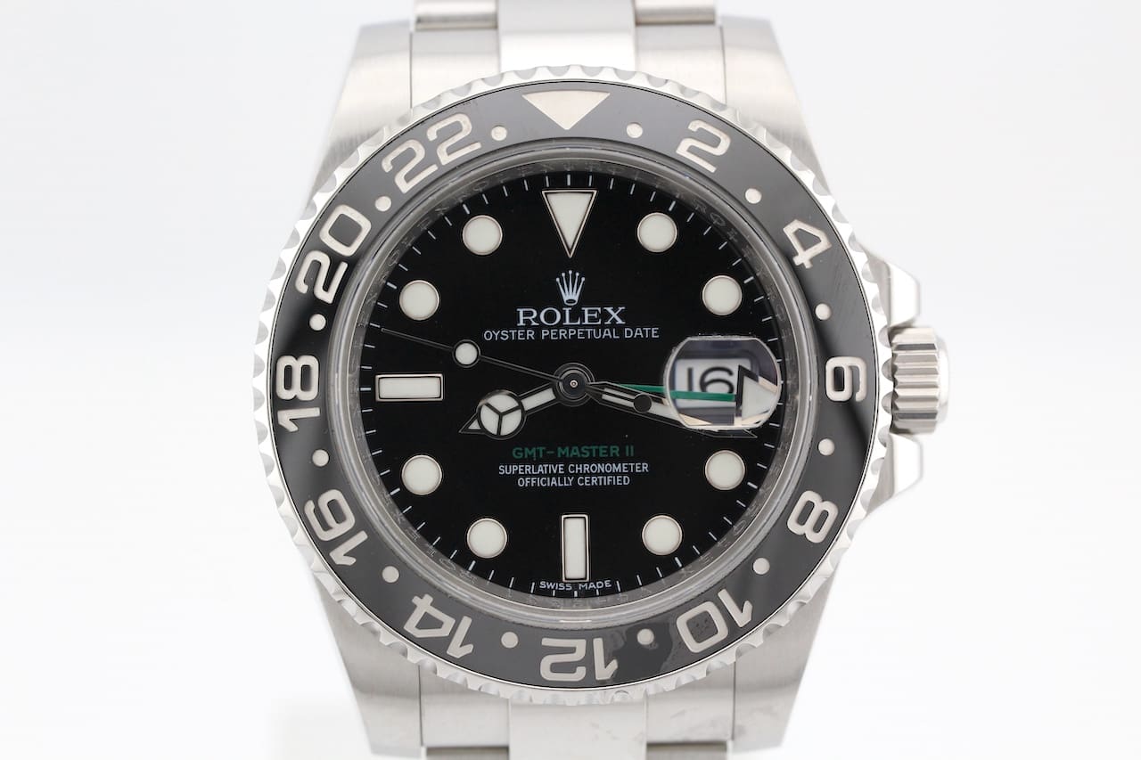 Rolex GMT-Master II – Ref. 116710LN, Gut – 7/15