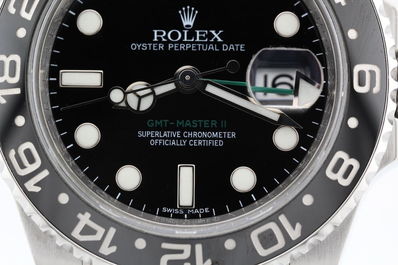 Rolex GMT-Master II – Ref. 116710LN, Gut – 8/15