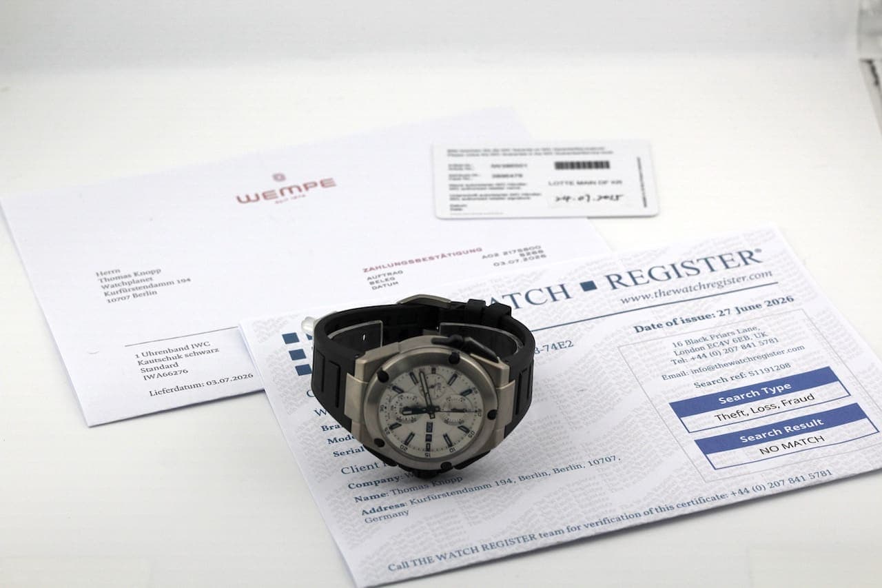 IWC Chronograph – Ref. IW386501, Sehr gut – Bild 2/13