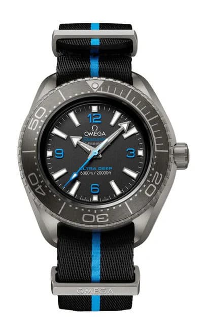 Omega Seamaster Planet Ocean – Ref. 215.92.46.21.01.001, Wie neu