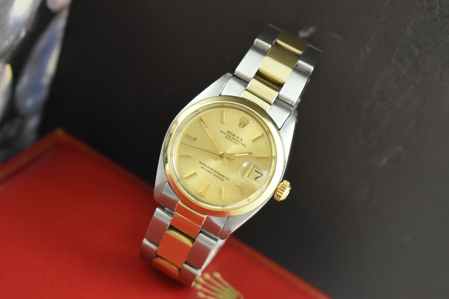 Rolex Datejust 31 – Ref. 6824, Sehr gut – 3/14