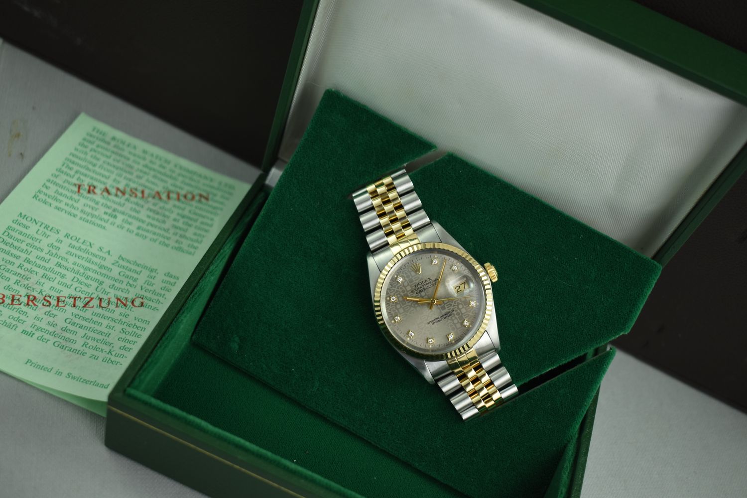 Rolex Datejust – Ref. 16013, Sehr gut – 2/17