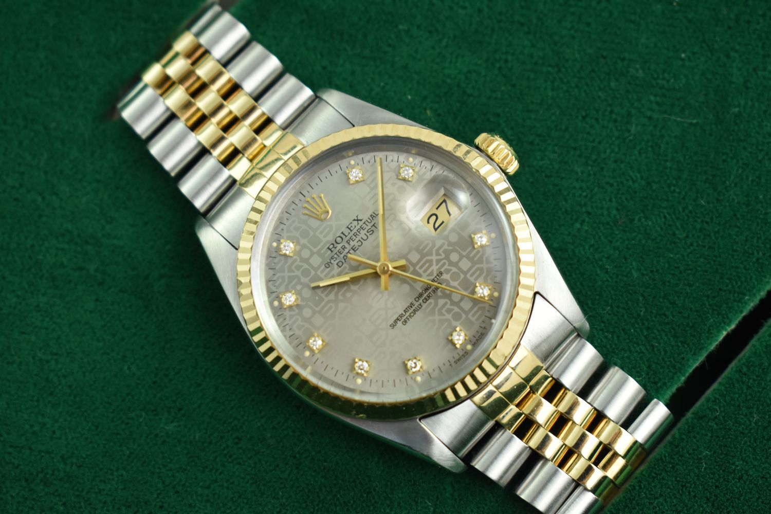 Rolex Datejust – Ref. 16013, Sehr gut – 3/17