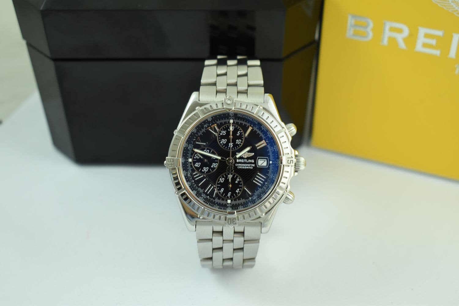 Breitling Crosswind Chronograph – Ref. A13355, good – Image 1/16