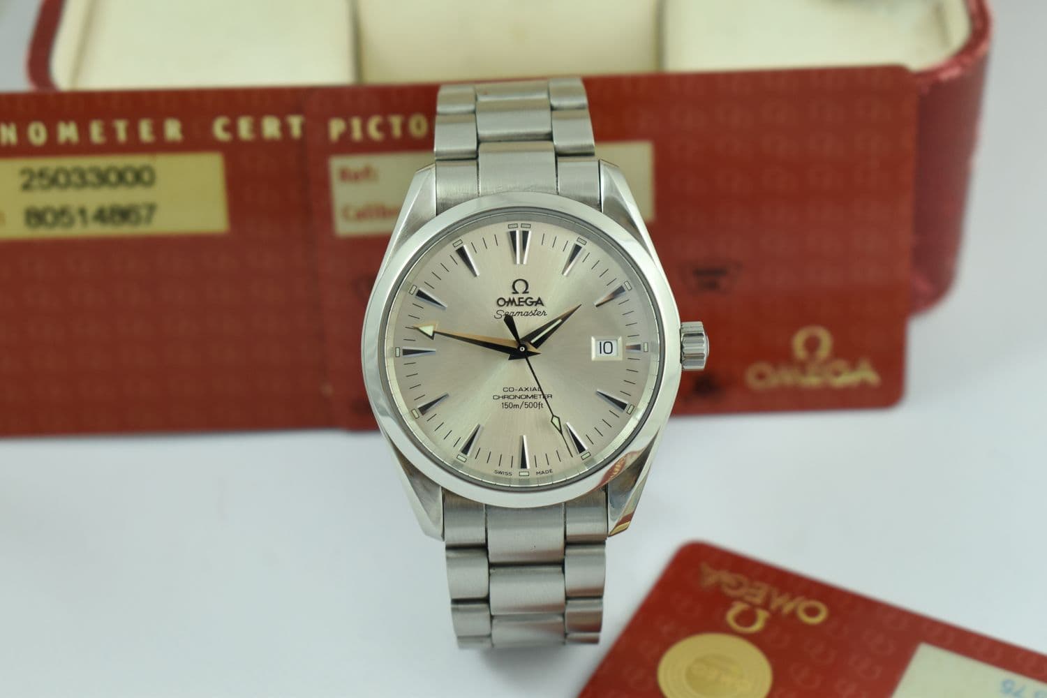 Omega Aqua Terra – Ref. 2503.30, Sehr gut – Bild 2/10