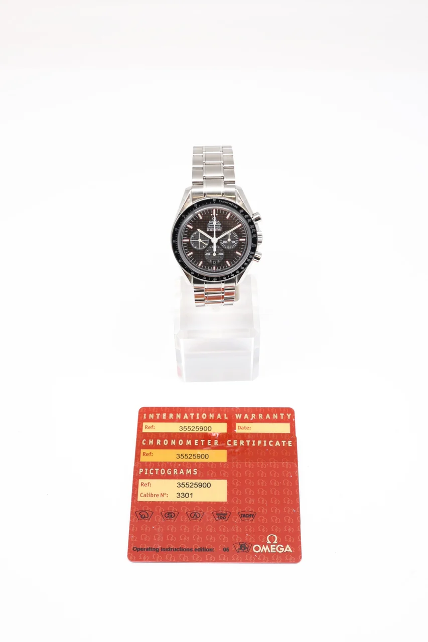 Omega Speedmaster – Ref. 35525900, Sehr gut – 9/11