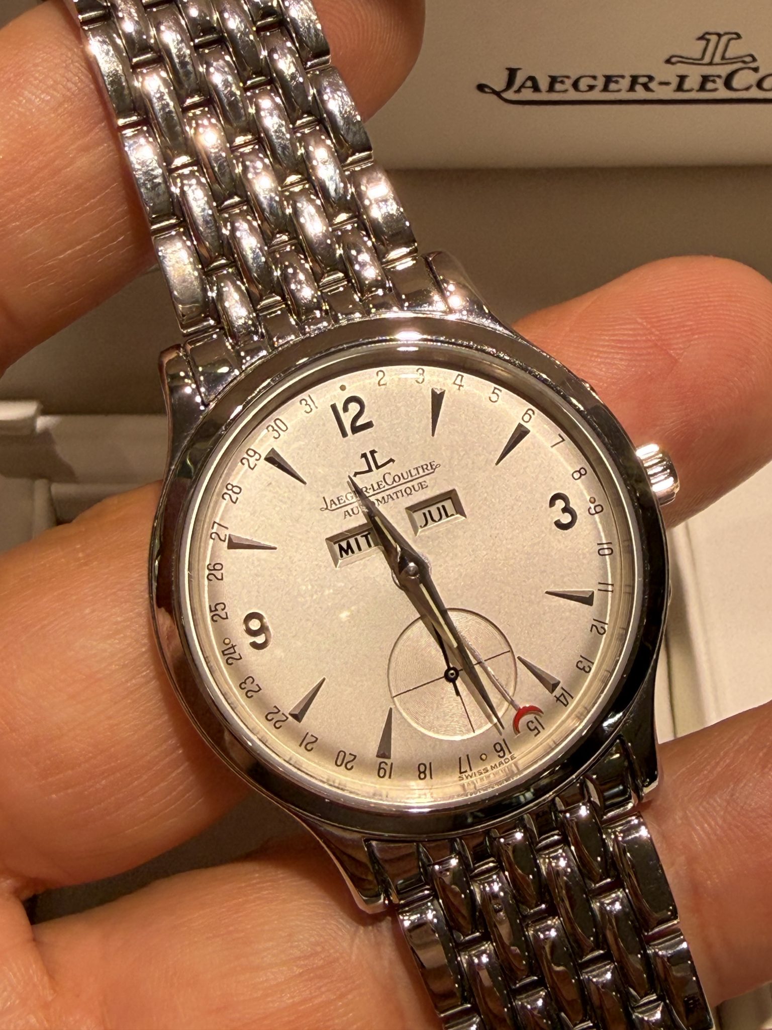 Jaeger-LeCoultre Master Calendar – Ref. 140.8.87, very good – 5/10