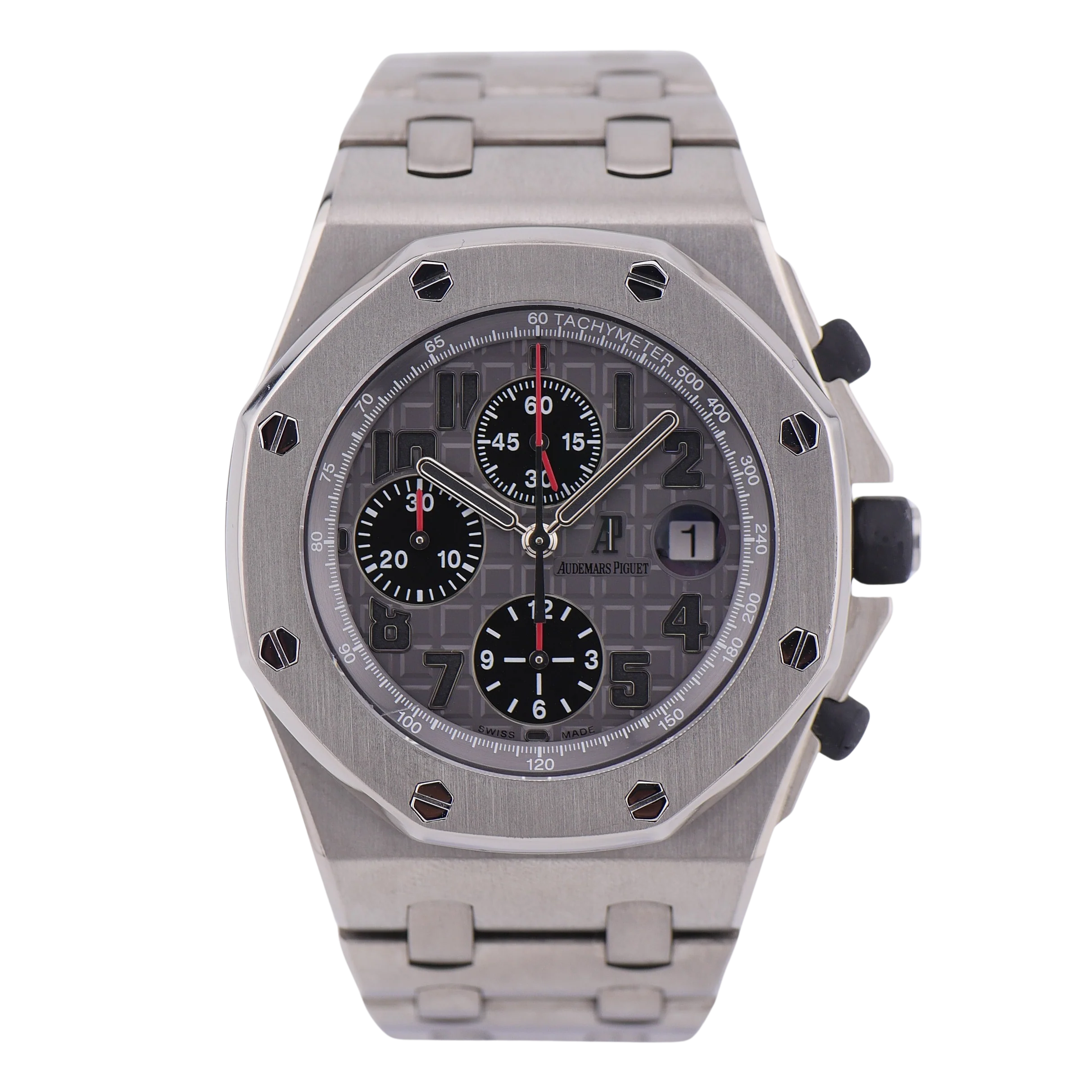 Audemars Piguet Royal Oak Offshore Chronograph – Ref. 26170TI.OO.1000TI.01, Sehr gut – 1/9