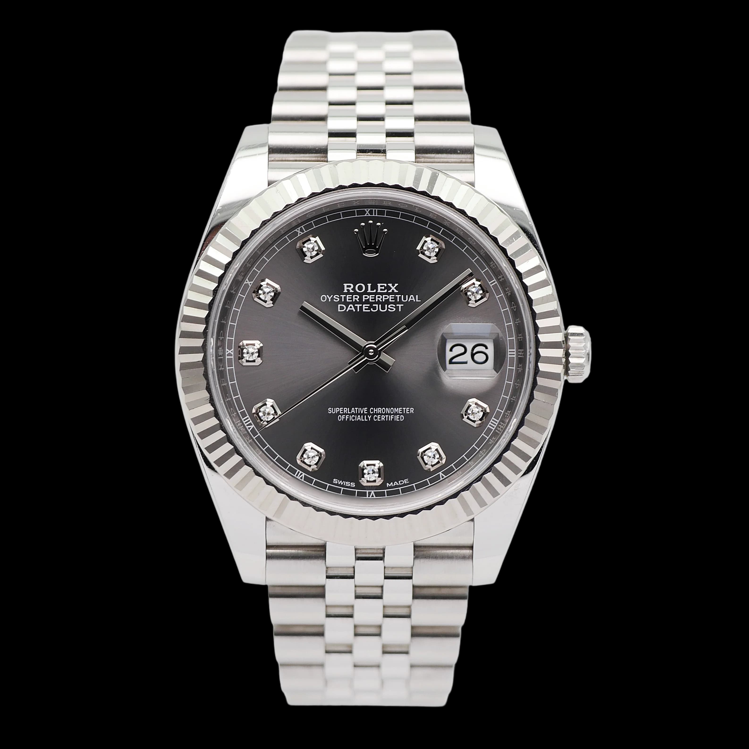 Rolex Datejust 41 – Ref. 126334, Sehr gut – Bild 1/10
