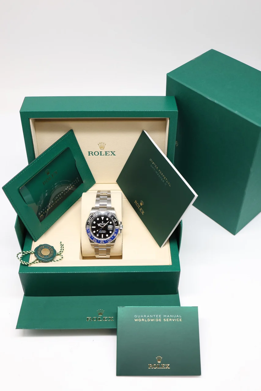Rolex GMT-Master II – Ref. 126710BLNR, New – 8/10