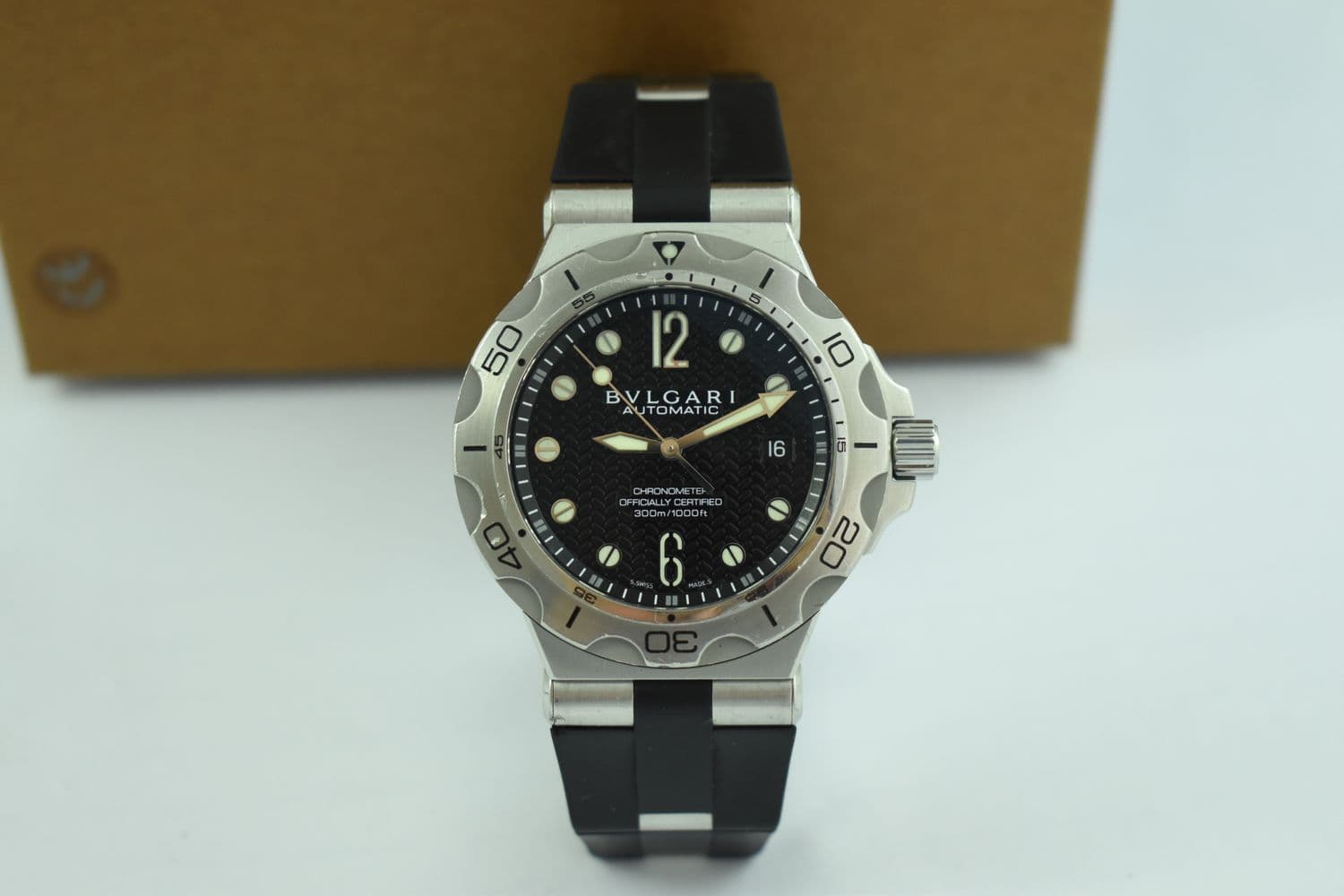 Bulgari Diagono Quarz – Ref. DP42SSD, Gut – Bild 1/7