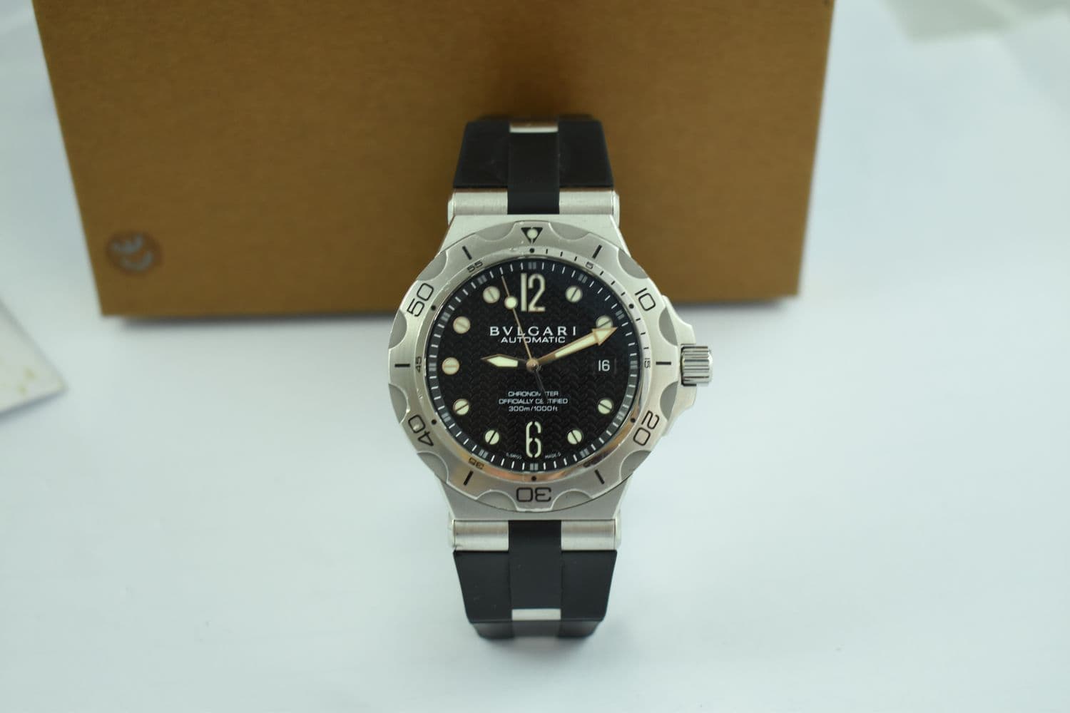 Bulgari Diagono Quarz – Ref. DP42SSD, Gut – Bild 2/7
