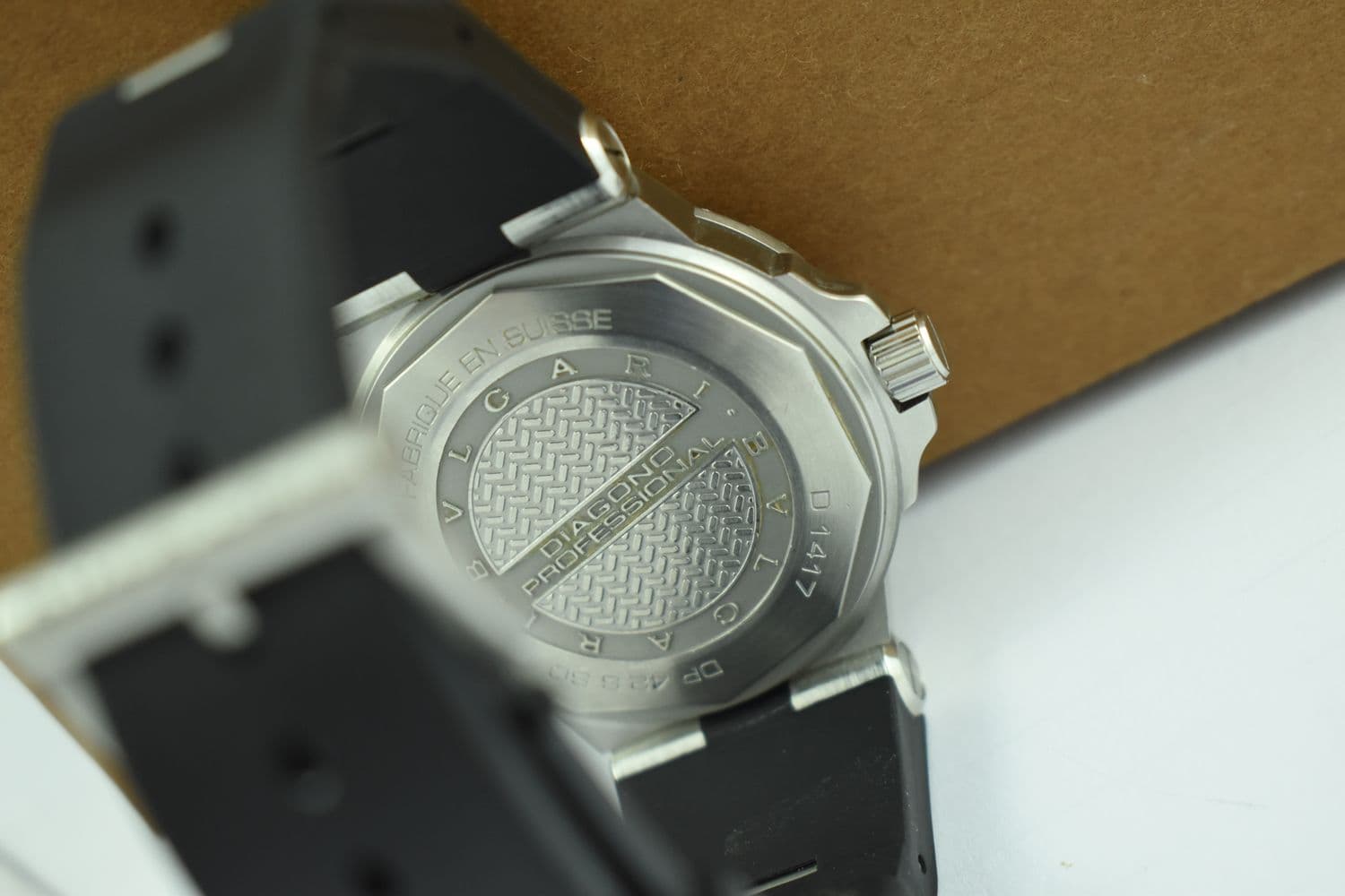 Bulgari Diagono Quarz – Ref. DP42SSD, Gut – Bild 2/7