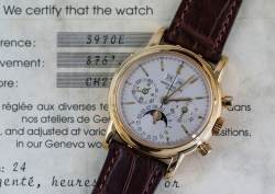Patek Philippe Chronograph – Ref. 3970EJ, Sehr gut – 26/28