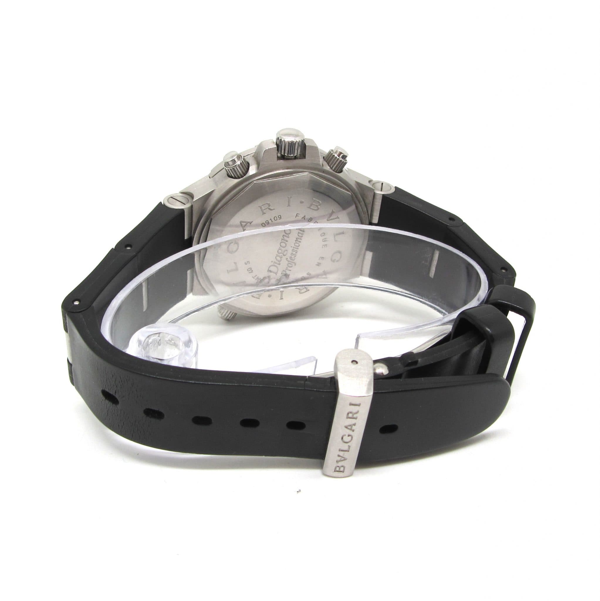 Bulgari Diagono Quarz – Ref. GMT40S, Sehr gut – Bild 2/6