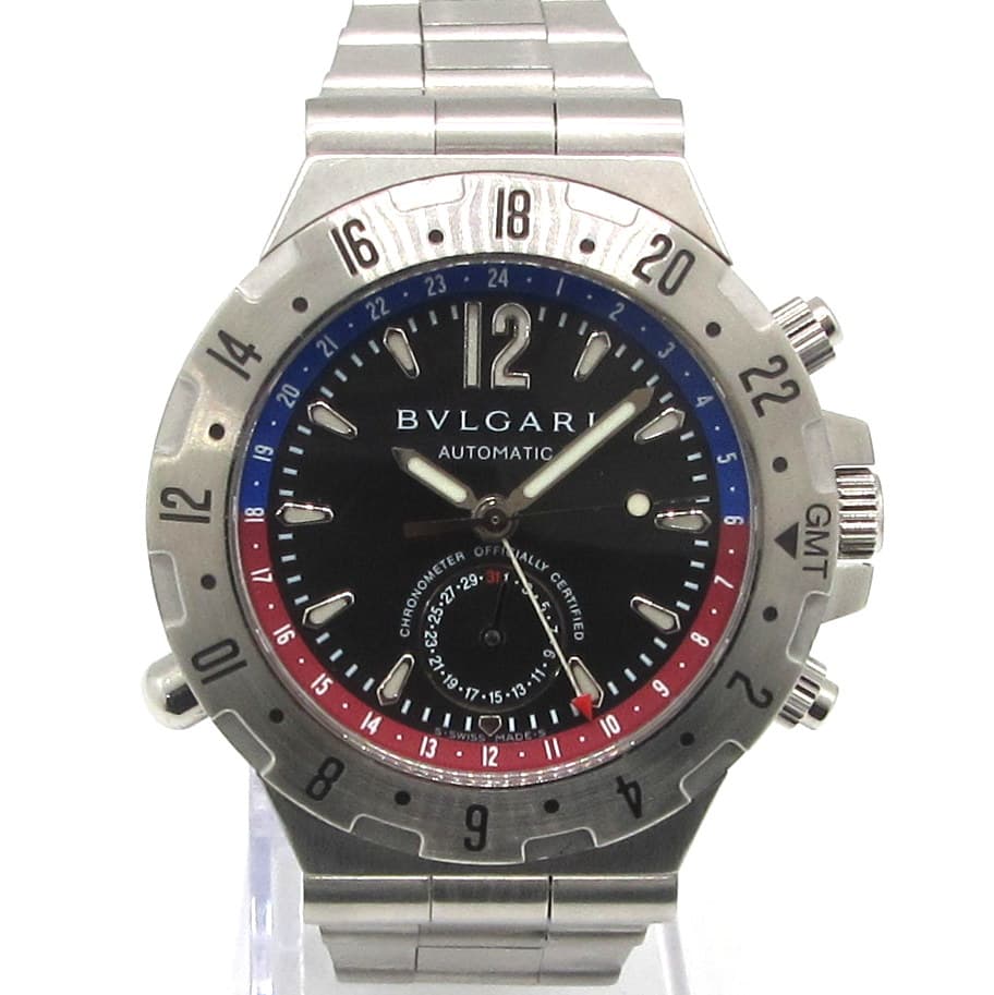 Bulgari Diagono Quarz – Ref. 889-CC 3507-CA, Gebraucht – Bild 1/6