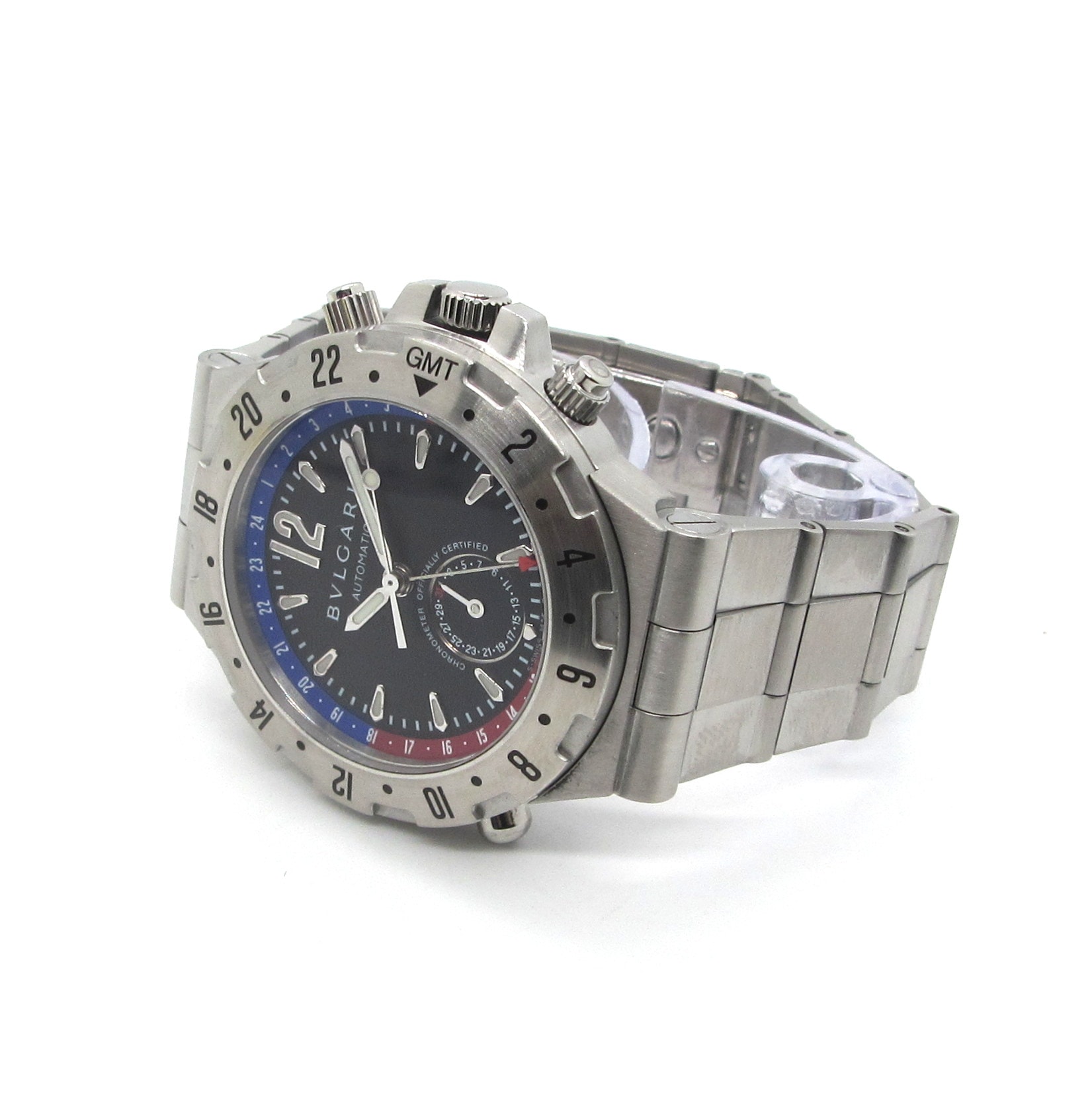 Bulgari Diagono Quarz – Ref. 889-CC 3507-CA, Gebraucht – 5/6