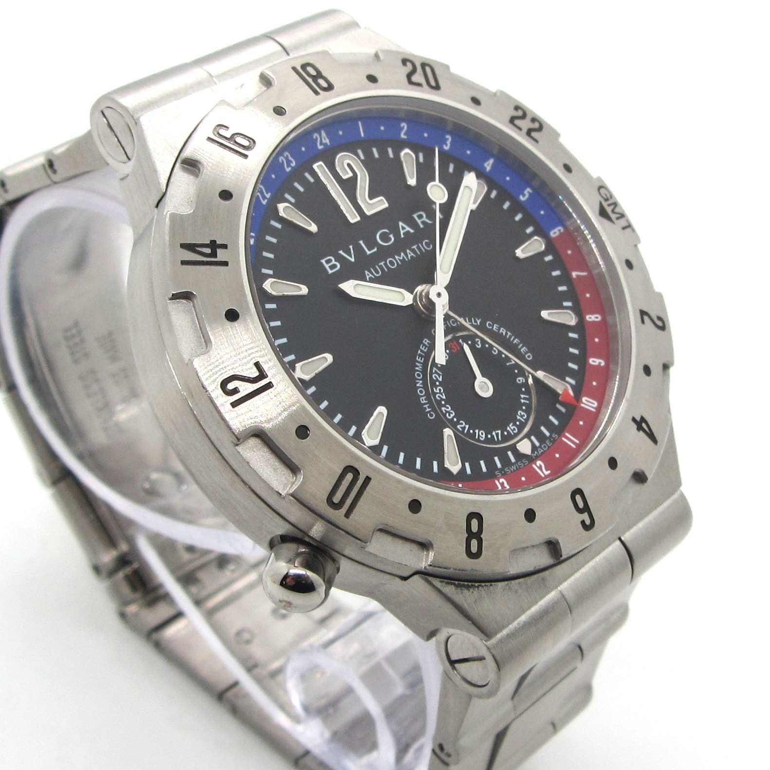 Bulgari Diagono Quarz – Ref. 889-CC 3507-CA, Gebraucht – 6/6