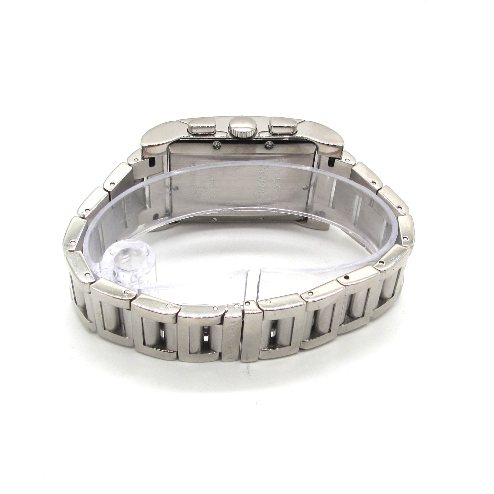 Bulgari Rettangolo – Ref. RTC 49 S, Gebraucht – Bild 2/5