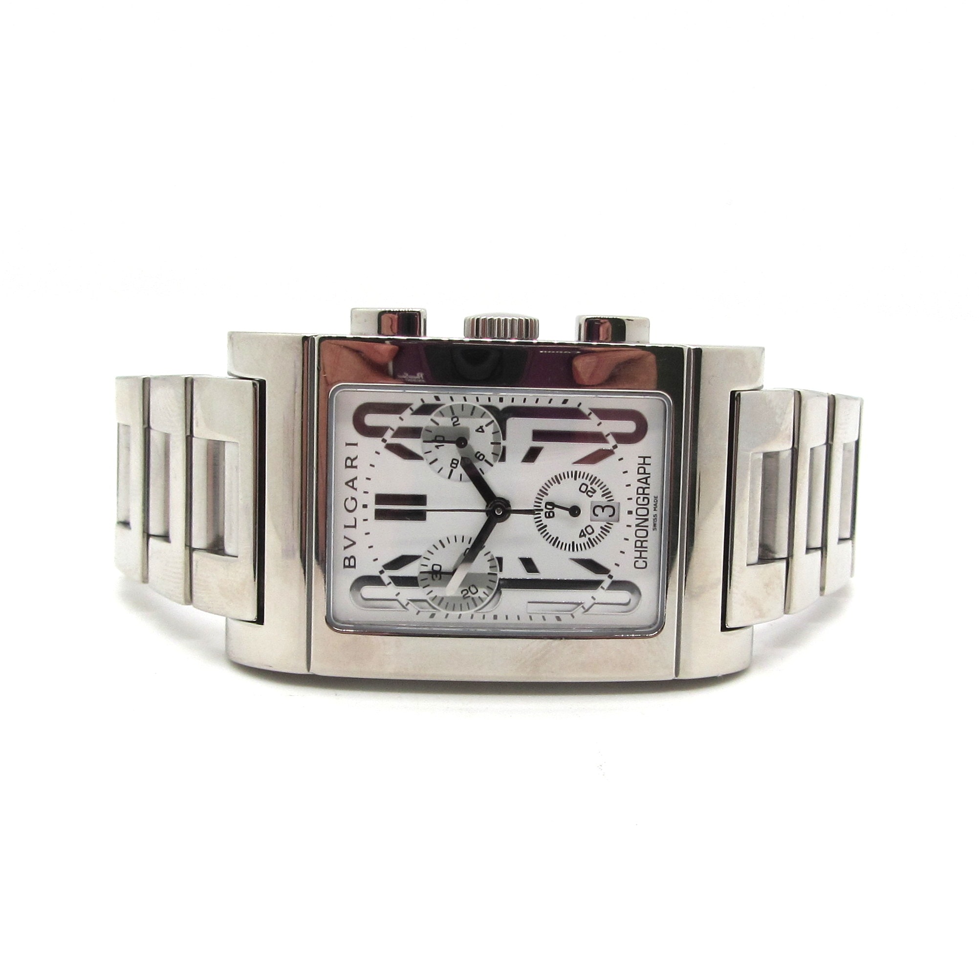 Bulgari Rettangolo – Ref. RTC 49 S, Gebraucht – 3/5