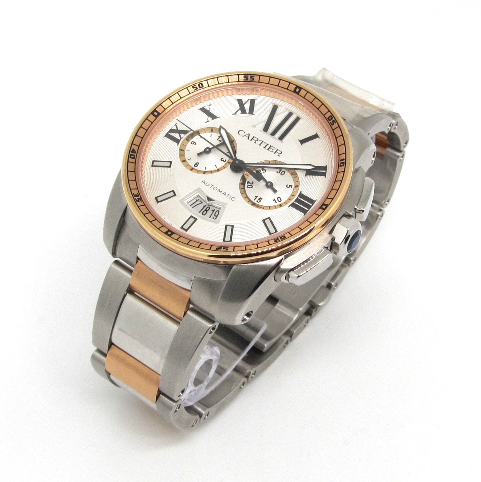 Cartier Calibre de Cartier – Ref. 4096-CA, Sehr gut – 6/6