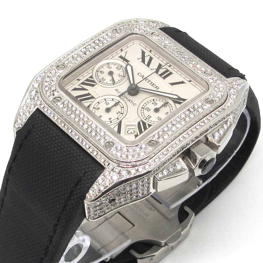 Cartier Santos de Cartier – Ref. 509-CC, Gebraucht – Bild 2/6