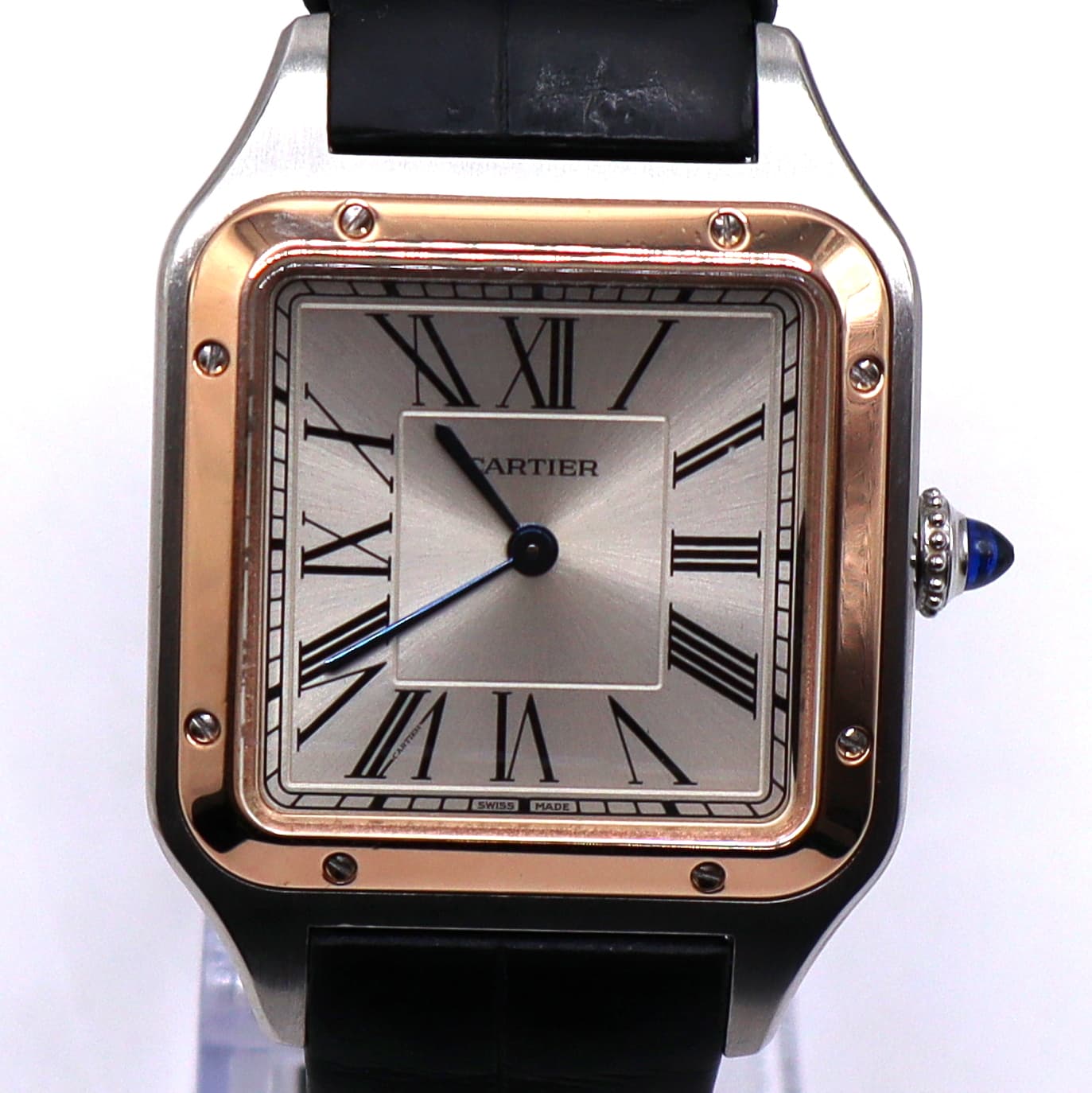 Cartier Santos de Cartier – Ref. 8525-RE, Gebraucht – Bild 1/4