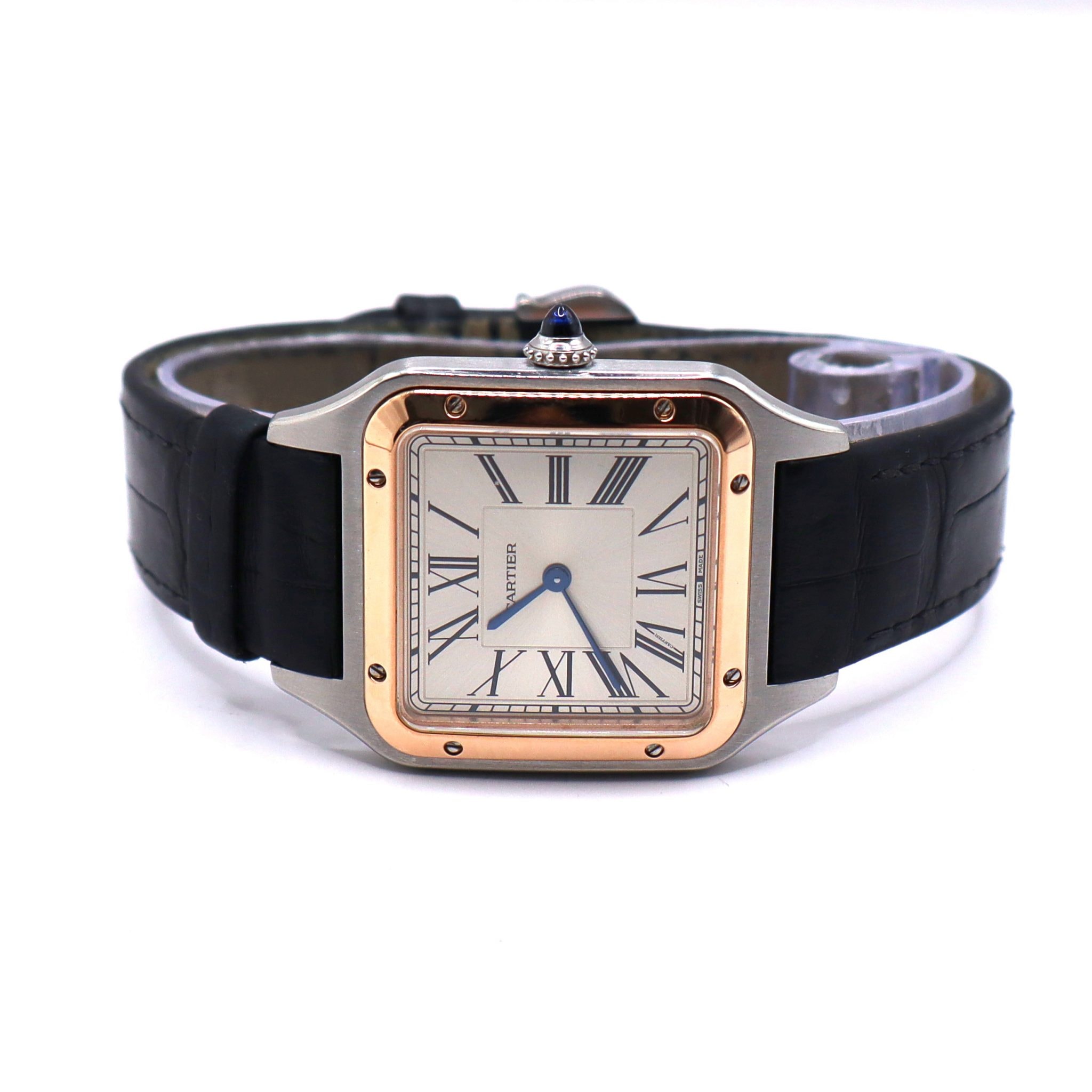 Cartier Santos de Cartier – Ref. 8525-RE, Gebraucht – 3/4