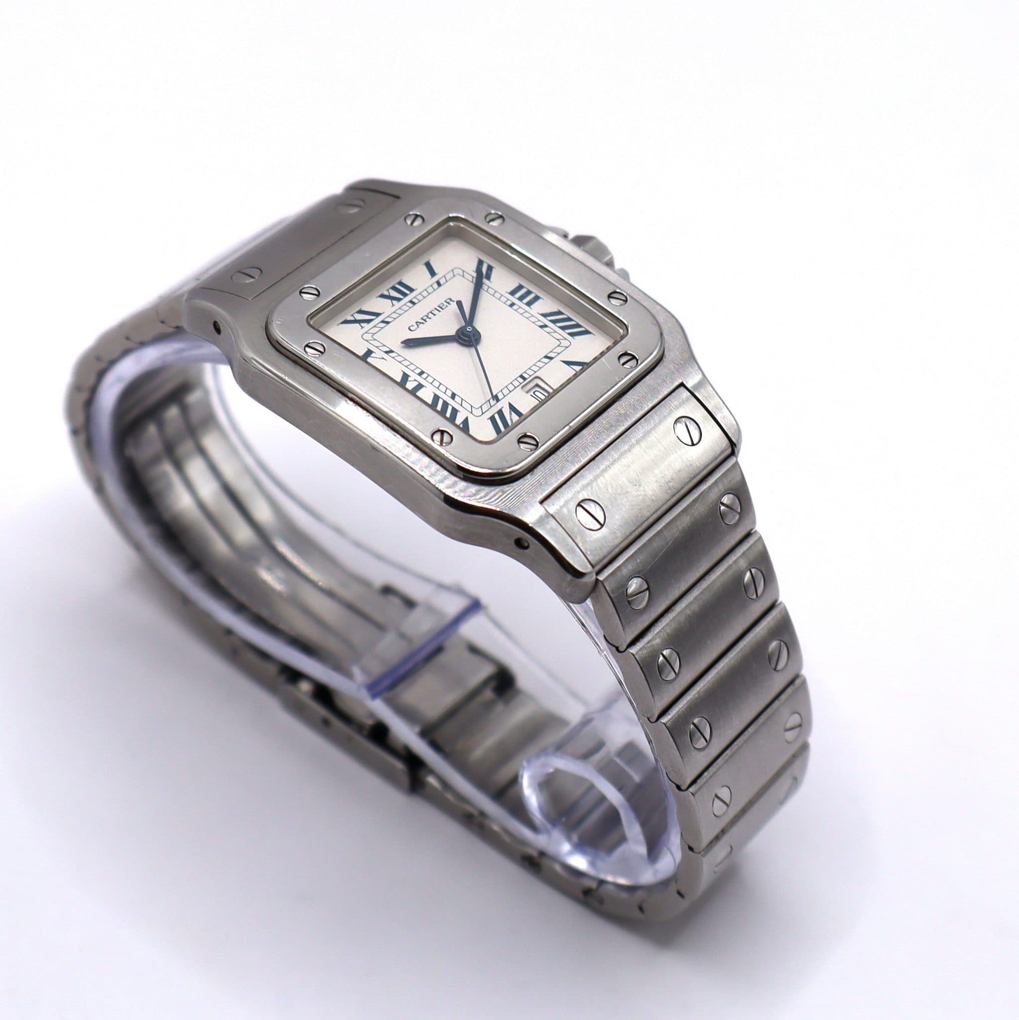 Cartier Santos de Cartier – Ref. 8215-RE, Gebraucht – Bild 2/6