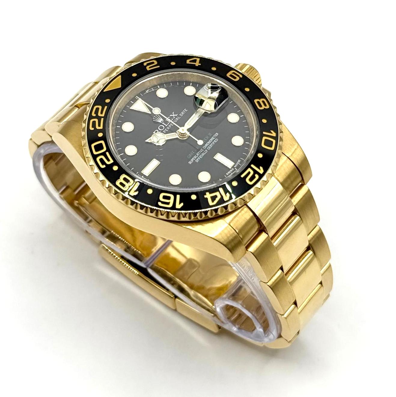 Rolex GMT-Master II – Ref. 116718LN, Gebraucht – 4/5