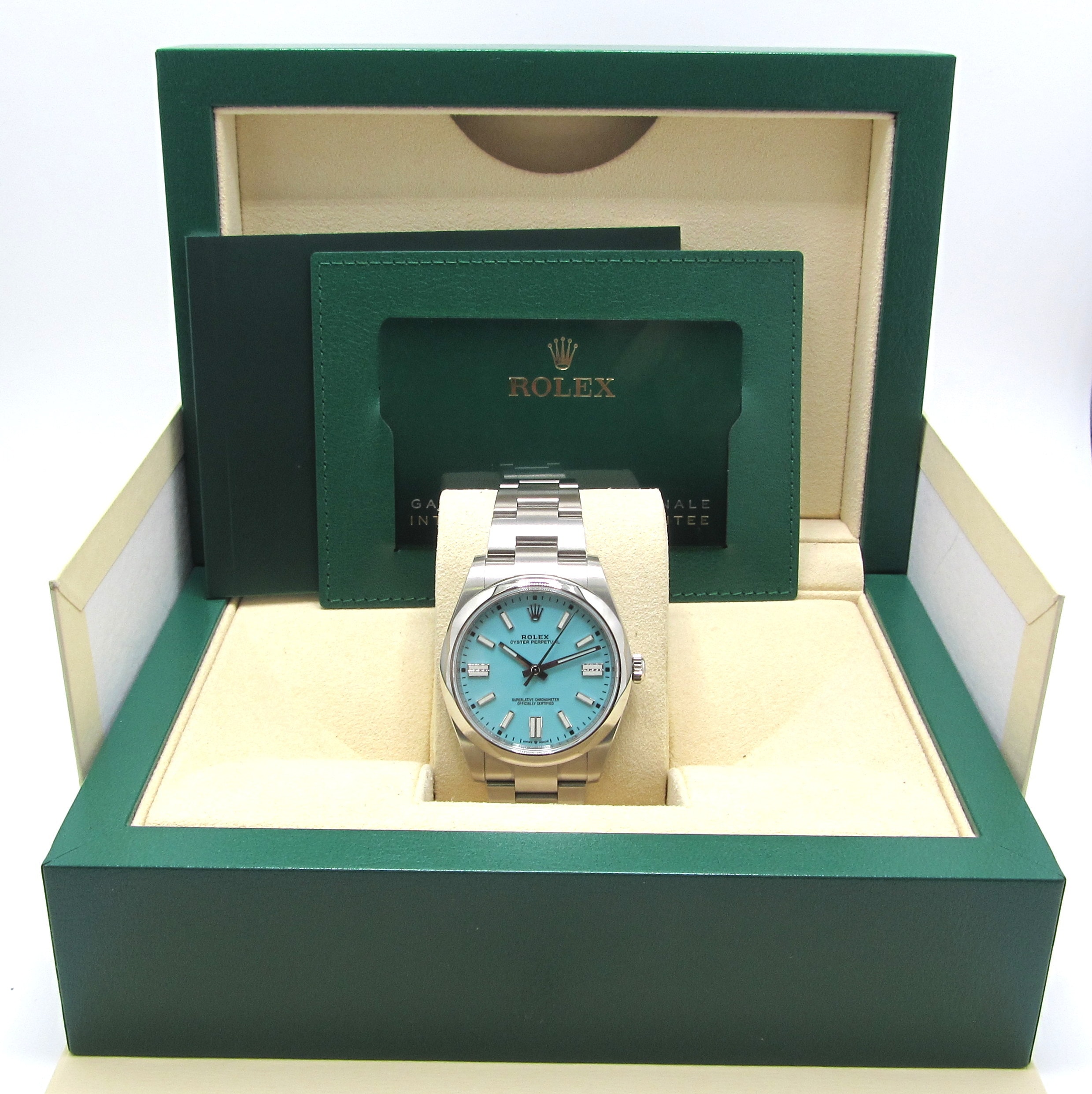 Rolex Oyster Perpetual – Ref. 1123-CC, Sehr gut – 6/6