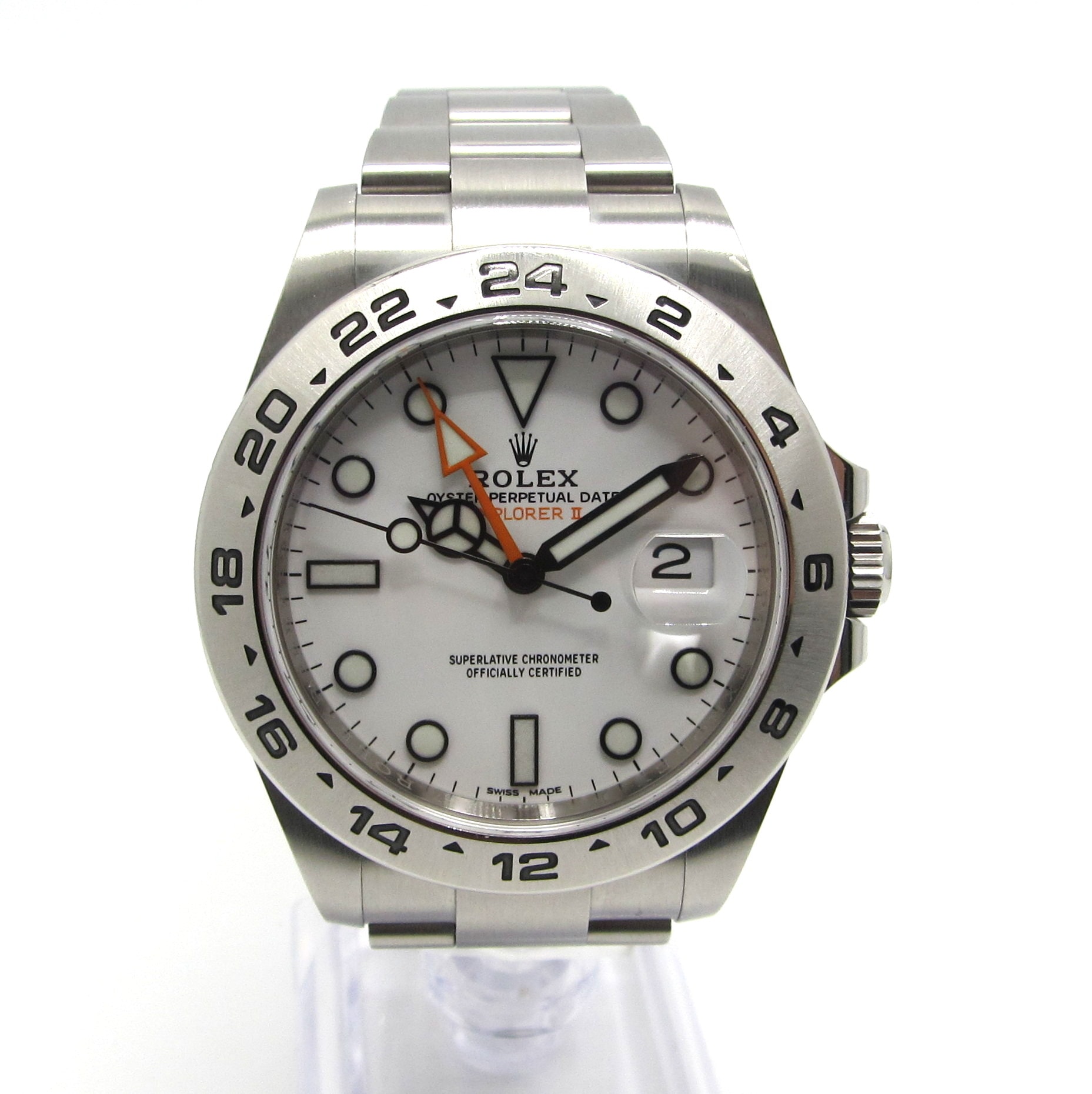 Rolex Explorer II – Ref. 216570, Sehr gut – 4/5