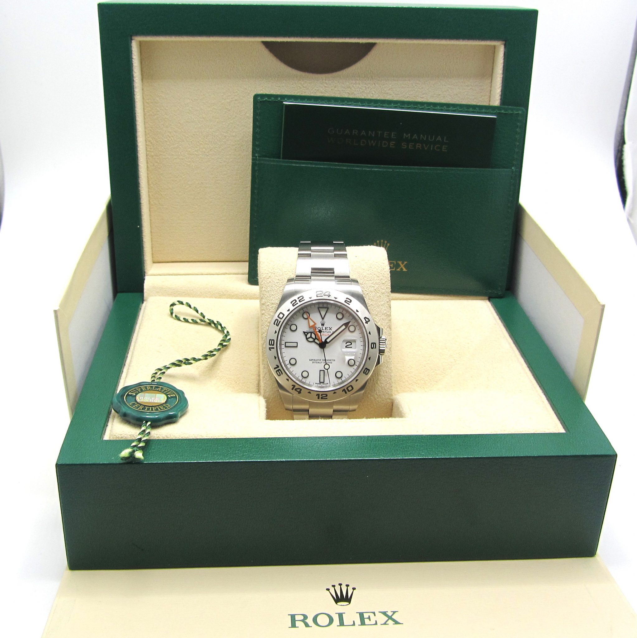 Rolex Explorer II – Ref. 216570, Sehr gut – 5/5