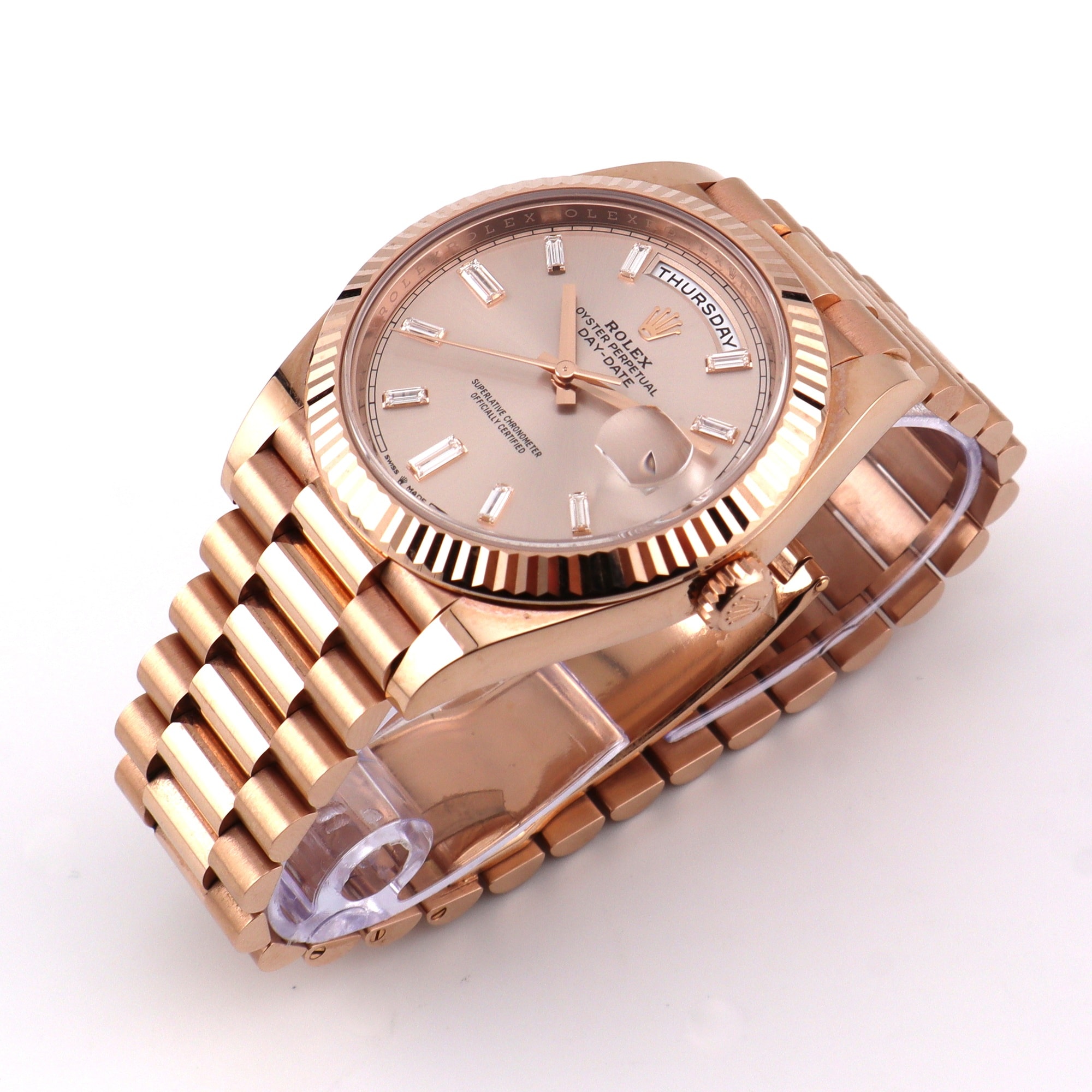 Rolex Day-Date 40 – Ref. 228235, Sehr gut – 6/6