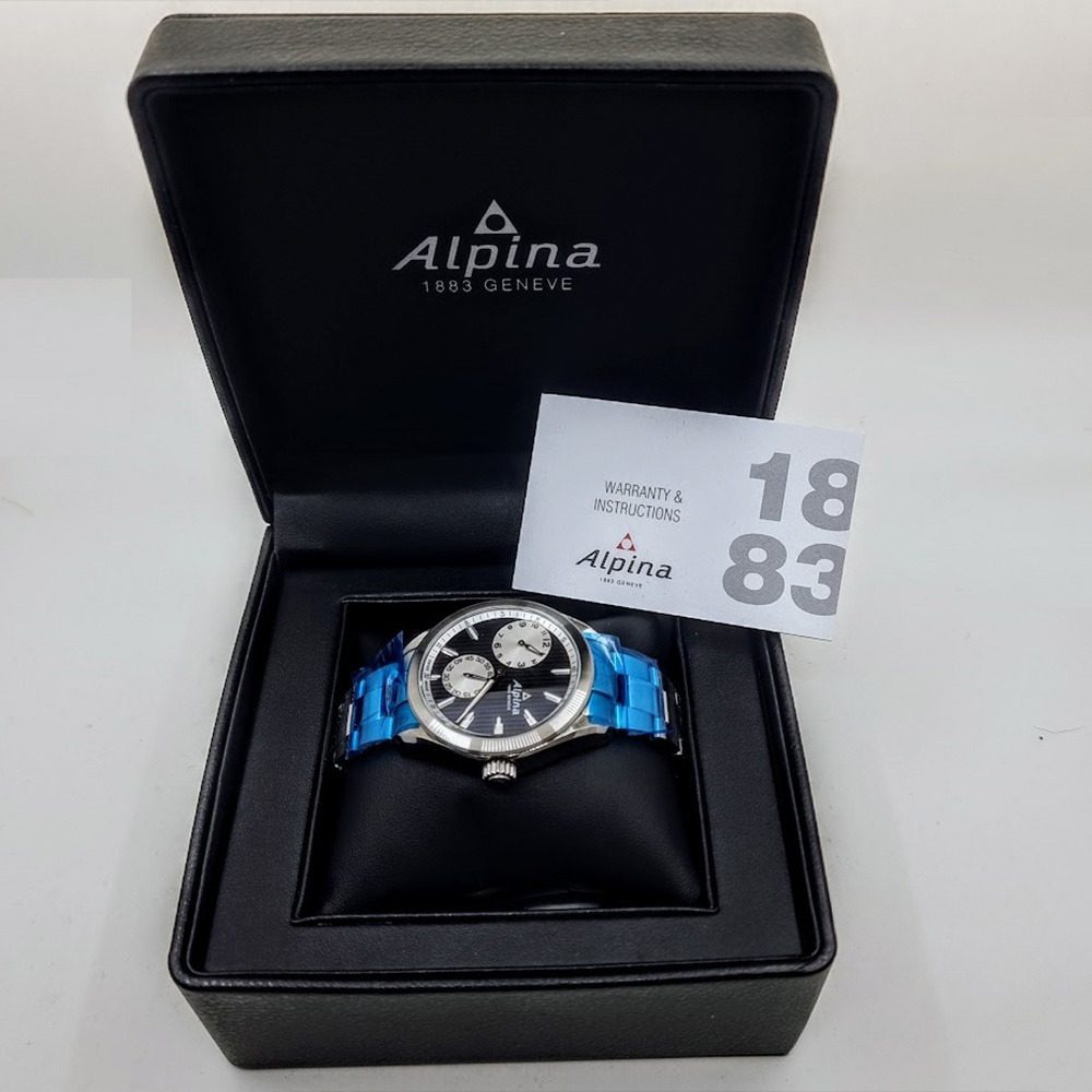 Alpina Alpiner – Ref. AL-650BSS5E6B, Neu – 2/17