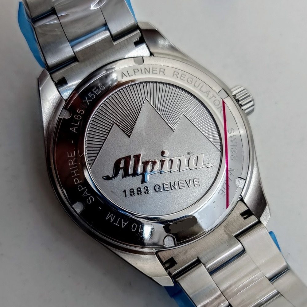 Alpina Alpiner – Ref. AL-650BSS5E6B, Neu – 9/17