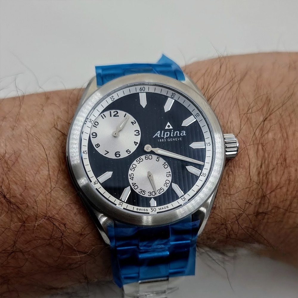 Alpina Alpiner – Ref. AL-650BSS5E6B, Neu – 10/17