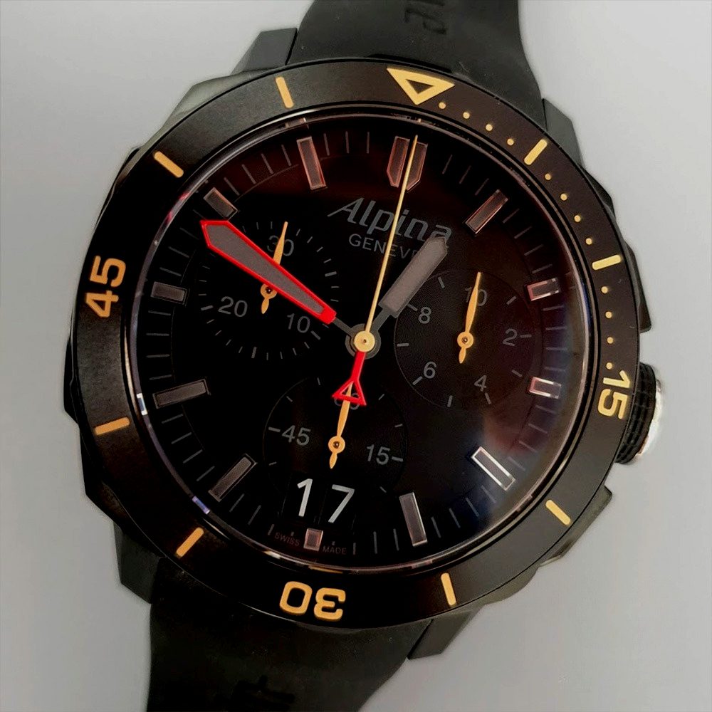 Alpina Seastrong Diver Extreme – Ref. AL-372LBBGGR4FBV6, Neu – 1/16