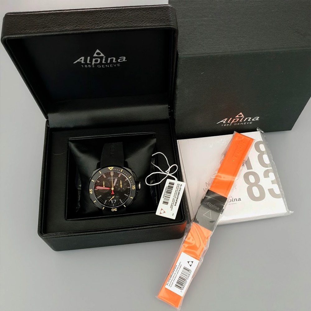 Alpina Seastrong Diver Extreme – Ref. AL-372LBBGGR4FBV6, Neu – 2/16
