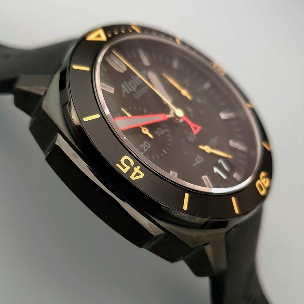 Alpina Seastrong Diver Extreme – Ref. AL-372LBBGGR4FBV6, Neu – 8/16