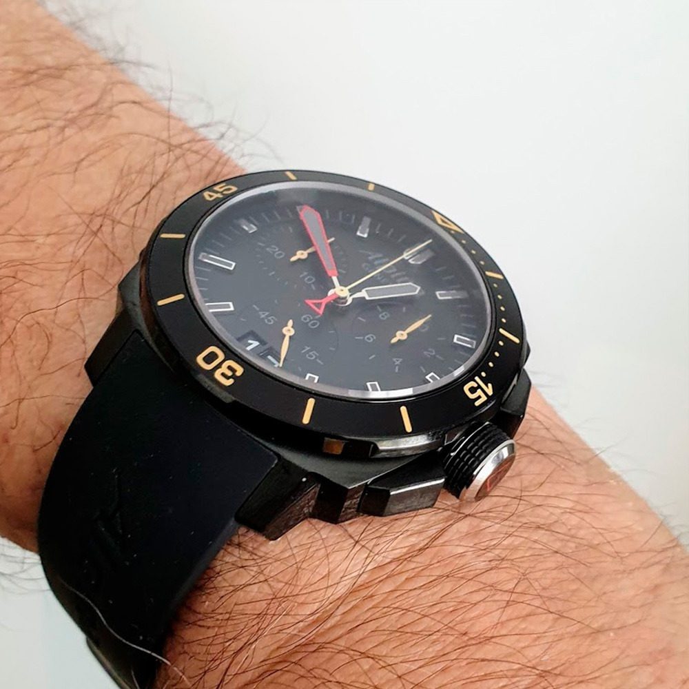 Alpina Seastrong Diver Extreme – Ref. AL-372LBBGGR4FBV6, Neu – 9/16